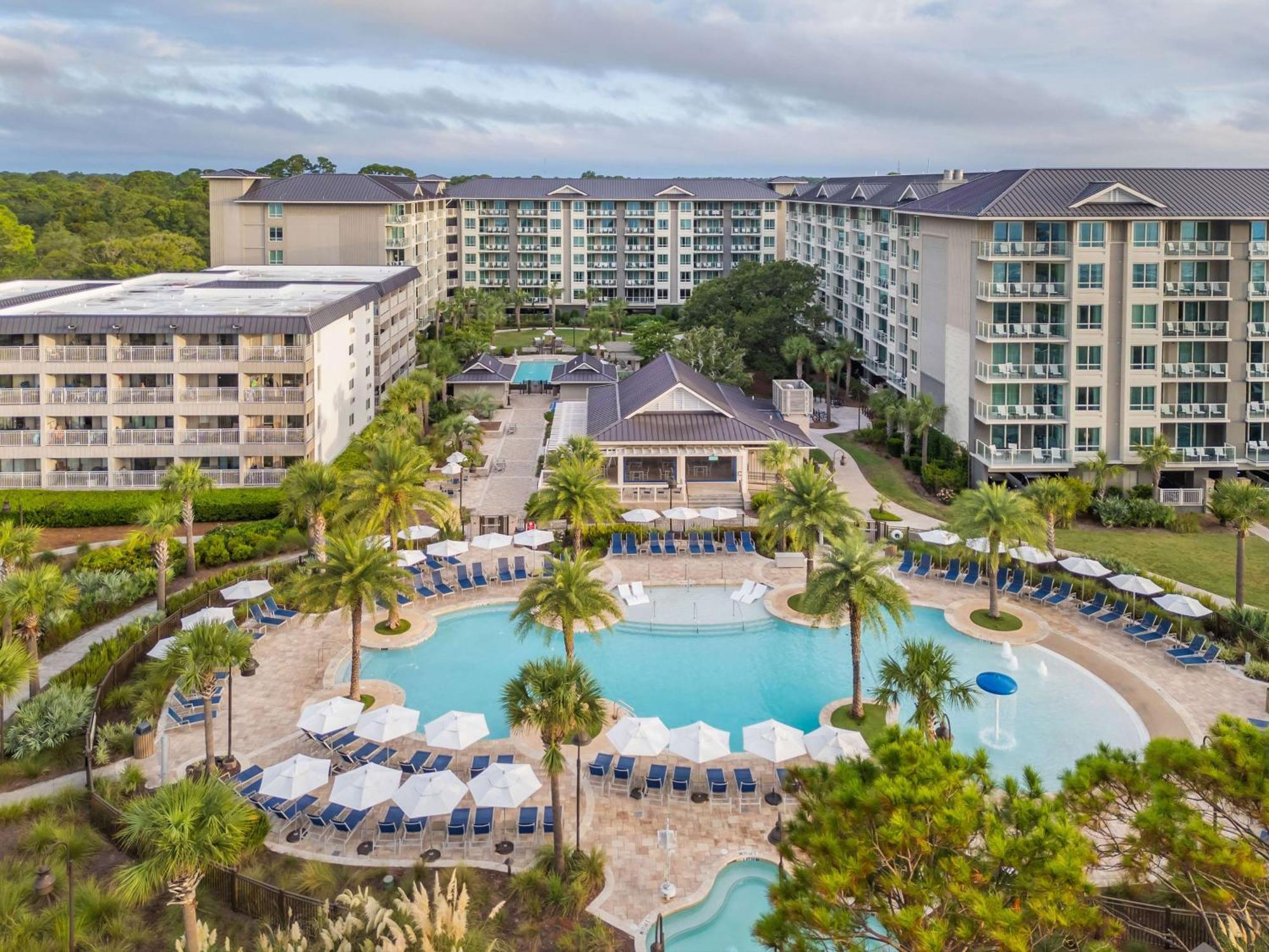 Hilton Grand Vacations Club Ocean Oak Resort Hilton Head Hilton Head Island Exterior foto